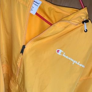 xl champion windbreaker. worn once